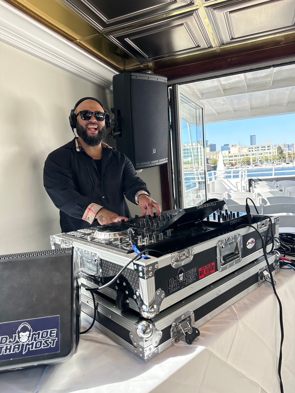 DJ MoeThaMost event setup 11
